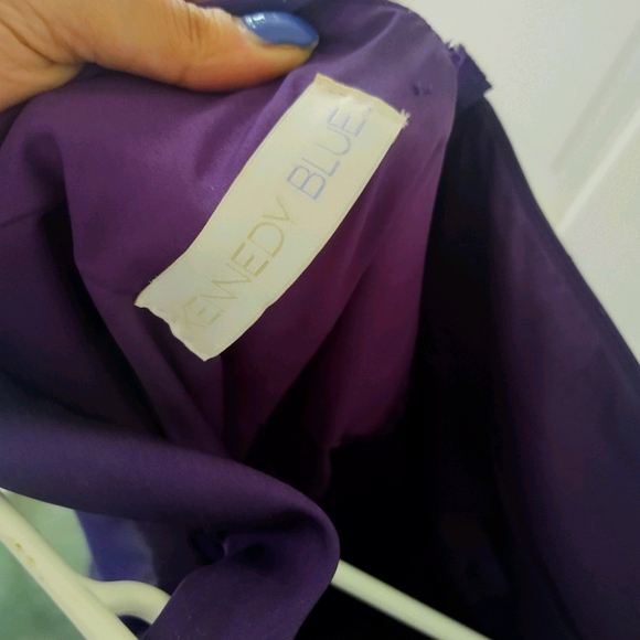 Beautiful purple dress, only worn once! - Picture 4 of 8